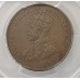 AUSTRALIA 1925 . ONE 1 PENNY . PCGS AU55
